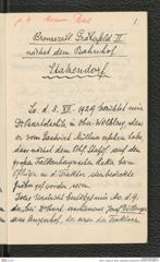 Seite 3, Tagebuch "Bronz. Gräberfeld II |Statzendorf" (NHMW-PRAE-BBB-51)